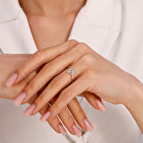 0.13 Karat Pırlanta Fantezi Yüzük