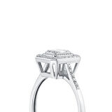 0.15 Karat Baget Pırlanta Yüzük