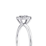 0.24 Karat Baget Pırlanta Yüzük