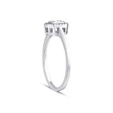 0.16 Karat Baget Pırlanta Yüzük