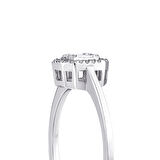 0.16 Karat Baget Pırlanta Yüzük