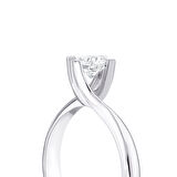 0.15 Karat Pırlanta Tektaş Yüzük