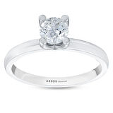 0.30 Karat Pırlanta Tektaş Yüzük