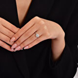 Pırlanta Violet Taşlı Yüzük