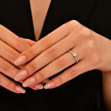 0.21 Karat Pırlanta Tektaş Yüzük