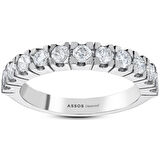 1.00 Karat Pırlanta Yarım Tur Yüzük