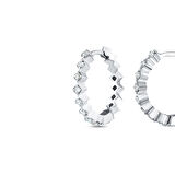 0.22 Karat Pırlanta Halka Küpe