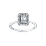 0.20 Karat Baget Pırlanta Yüzük