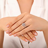 0.42 Karat Pırlanta Fantezi Yüzük