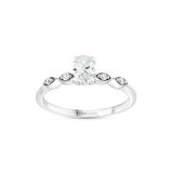 0.50 Karat Oval Pırlanta Tektaş Yüzük