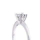 0.10 Karat Pırlanta Buket Yüzük