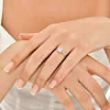 0.20 Karat Pırlanta Buket Yüzük