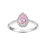 Pırlanta Violet Taşlı Yüzük