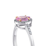 Pırlanta Violet Taşlı Yüzük