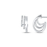 0.34 Karat Pırlanta Fantezi Küpe