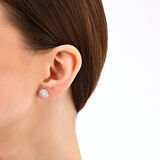 0.42 Karat Pırlanta Fantezi Küpe