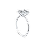 0.24 Karat Pırlanta Baget Yüzük