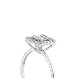 0.24 Karat Pırlanta Baget Yüzük