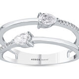 0.32 Karat Pırlanta Fantezi Yüzük