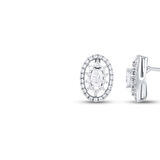 0.57 Karat Pırlanta Fantezi Küpe