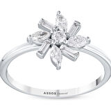 0.37 Karat Pırlanta Fantezi Yüzük