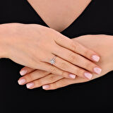 0.14 Karat Baget Pırlanta Yüzük