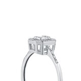 0.14 Karat Baget Pırlanta Yüzük