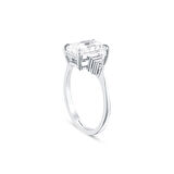 0.11 Karat Pırlanta Violet Taşlı Yüzük