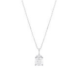 0.13 Karat Violet Taşlı Pırlanta Kolye