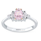 0.15 Karat Violet Taşlı Pırlanta Yüzük