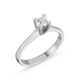 0.30 Karat Pırlanta Tektaş Yüzük