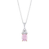 0.17 Karat Violet Taşlı Pırlanta Kolye