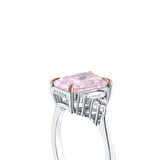 0.21 Karat Violet Taşlı Pırlanta Yüzük