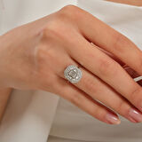 0.45 Karat Baget Pırlanta Yüzük