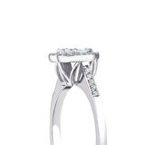 0.42 Karat Kalp Formlu Pırlanta Yüzük