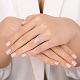 0.38 Karat Pırlanta Fantezi Yüzük