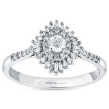 0.46 Karat Pırlanta Fantezi Yüzük