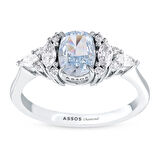 0.31 Karat Violet Taşlı Pırlanta Yüzük