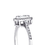 0.32 Karat Baget Pırlanta Yüzük