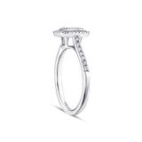 0.52 Karat Baget Pırlanta Yüzük