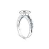 0.33 Karat Kalp Pırlanta Yüzük