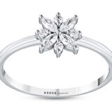 0.26 Karat Pırlanta Fantezi Yüzük