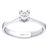 0.45 Karat Pırlanta Tektaş Yüzük