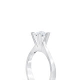 0.53 Karat Pırlanta Tektaş Yüzük