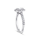 0.41 Karat Baget Pırlanta Yüzük