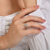 0.30 Karat Baget Pırlanta Yüzük