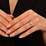 0.23 Karat Pırlanta Tektaş Yüzük