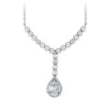 Baget Pırlanta Fantezi Kolye