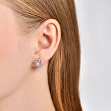 Baget Pırlanta Küpe