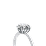 0.38 Karat Pırlanta Tektaş Yüzük